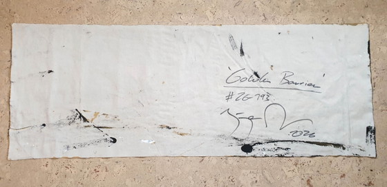 Jürgen Angeler - Gouden Barrière, Schilderijen & Tekeningen, Canvas, Zwart, Abstract (foto 9 van 14)