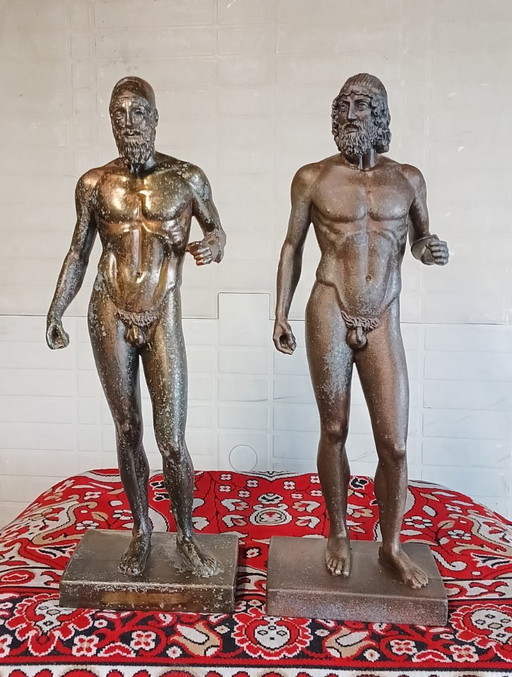 Reproduction of the Riace Bronzes