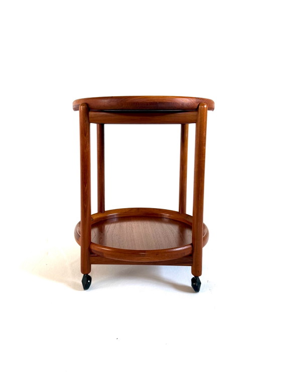 Carrello bar vintage in teak, Hans Bølling, Salin Nyborg ‘60 – Carrelli bar, Legno, Metallo (photo 2 of 10)