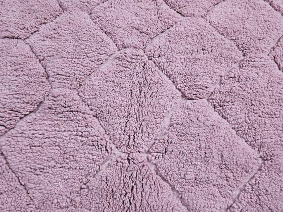Image 1 of Handgemaakt roze Marokkaans tapijt 200 cm x 300 cm