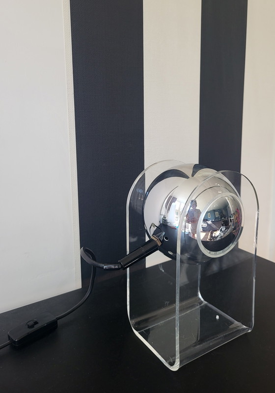 Image 1 of Vintage table lamp 'Sensorette' by Insta Elektro Germany.