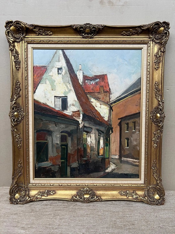 Painting "Сityscapes". – Paintings & Drawings, Canvas (photo 7 of 7)