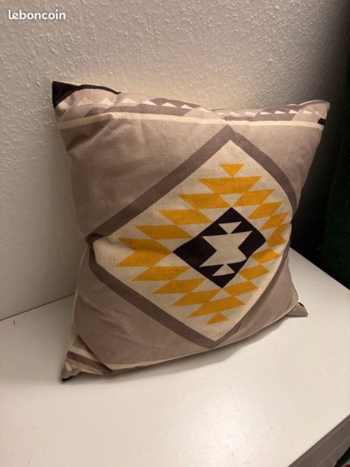 Cuscino decorativo Ethnic Chic – Motivi geometrici – Nuovo di zecca