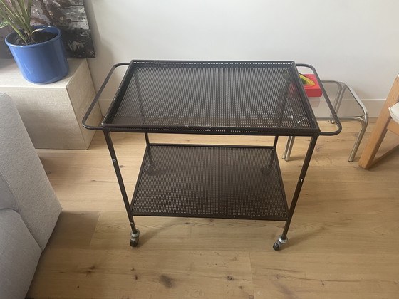 Image 1 of Serveerwagen Matthieu Matégot 1950