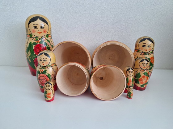 Image 1 of Matryoshkas, hand-painted