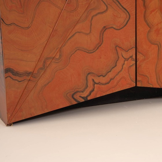 Image 1 of Bellissimo mobile asiatico dipinto a mano