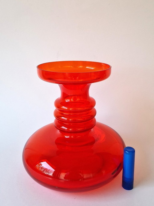 Riihimäki Glass - Zeldzame Carmen vase by Tamara Aladin