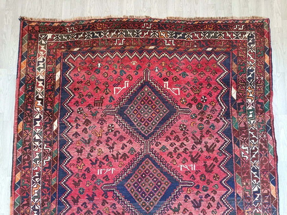 Image 1 of Handgemaakt Shiraz Perzisch tapijt