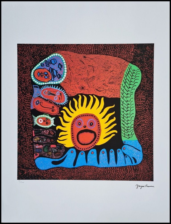 Image 1 of After Yayoi Kusama, Untitled, Lithograph, 1990s