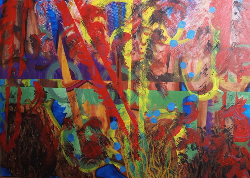 T. van Steenbergen „PASSION“ 70 x 100 cm