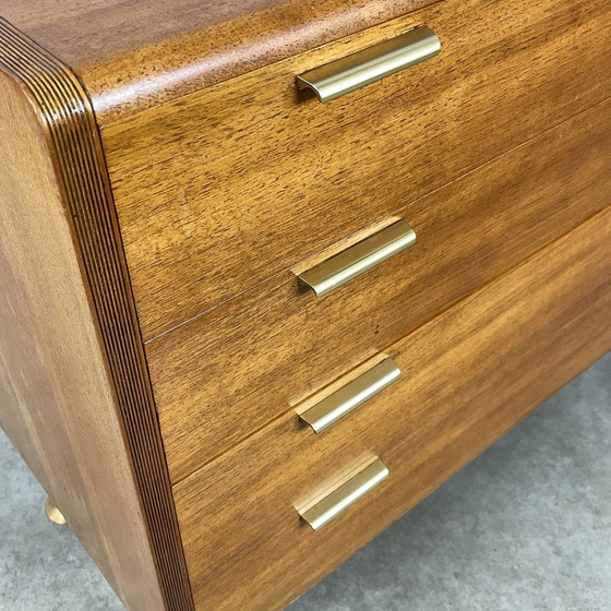 Image 1 of Commode en noyer A.A. Patijn du milieu du siècle 1950 Pays-Bas