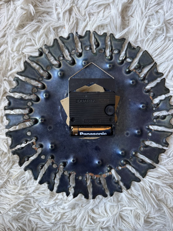 Image 1 of Brutalist style clock from the Cellini studio, 1960s