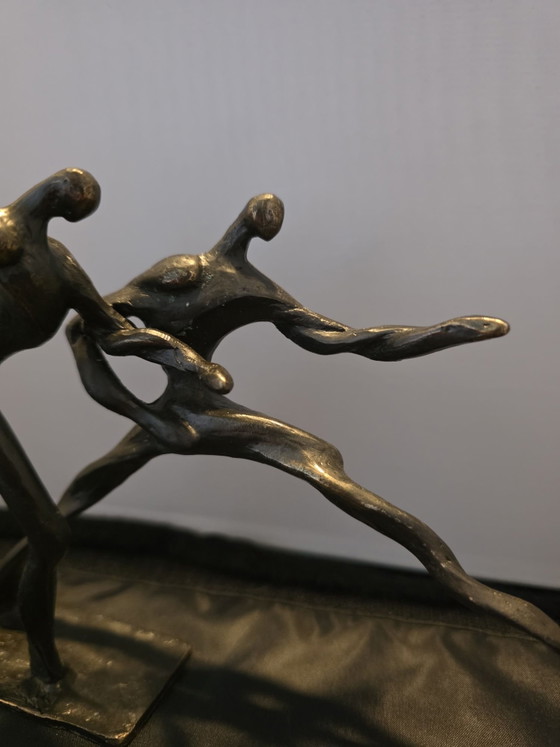 Bronzen beeldje Hans Kuyper – Beeldhouwkunst (photo 3 of 9)