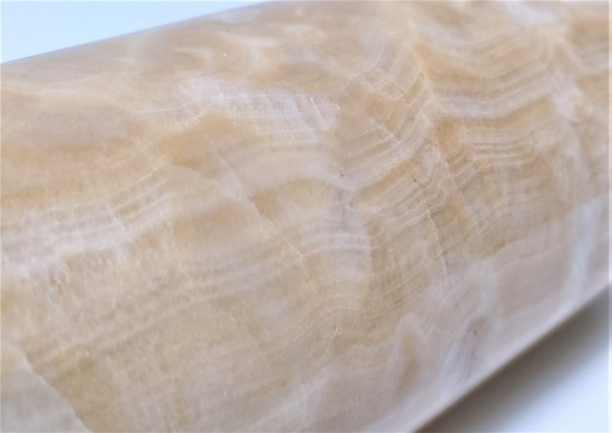 Image 1 of 1970s onyx roller vase