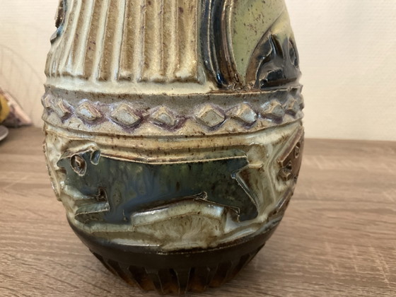 Raro vaso in ceramica di Roger Querin (1896 - 1954) – Roger Guerin, Vasi (photo 3 of 6)