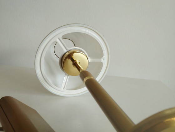 B+M Leuchten table lamp, brass, dimmable, vintage (photo 7 of 13)