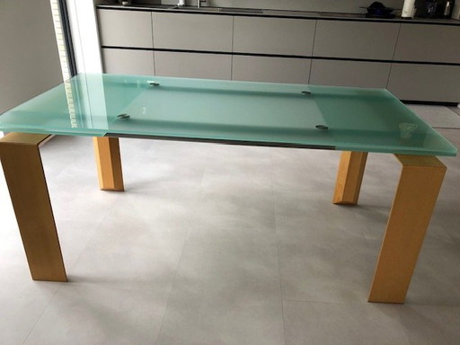 Desalto Italian Extendable Dining Table 430 Stilt