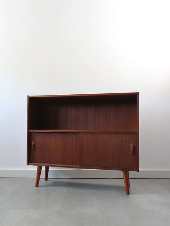 Image 1 of Dänisches Vintage-Bücherregal aus Teakholz