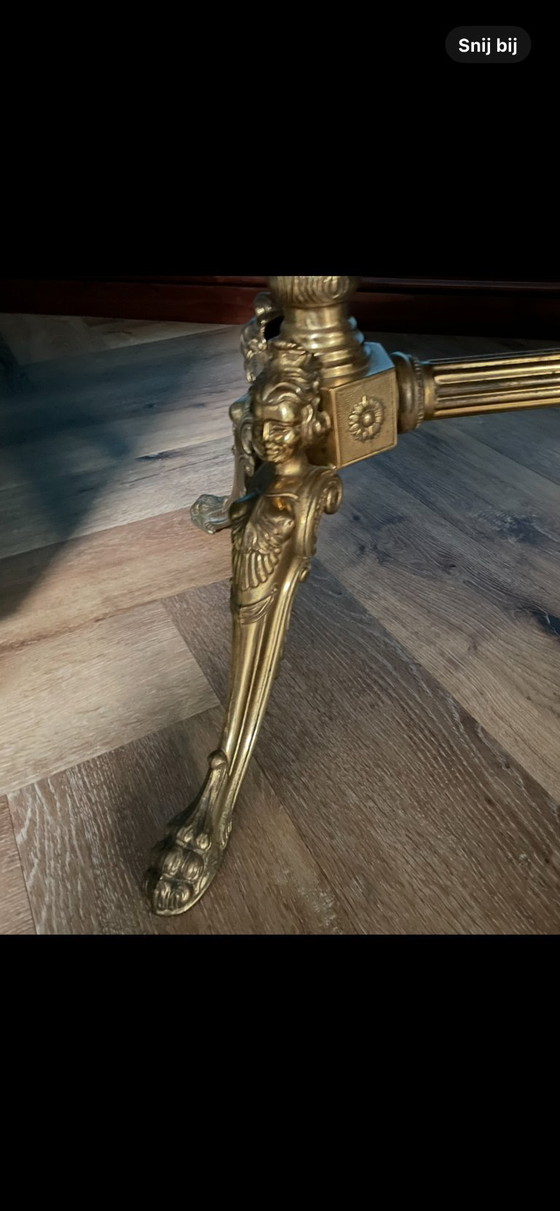 Image 1 of Mesa de Salón Barroca Mármol Ónice