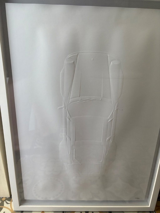Blind Porsche 911 turbo limited edition +authenticity certificate