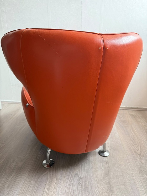 Domicil-stoelen – Fauteuils, Leather, Metal (photo 4 of 7)