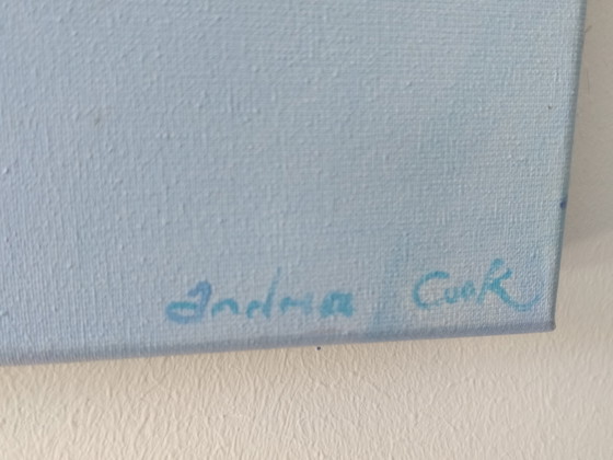 Image 1 of Serie de 4 cuadros de la artista Andrea Cook