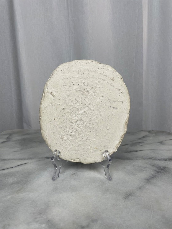 Image 1 of Rostro en bajo relieve, estilo máscara antigua