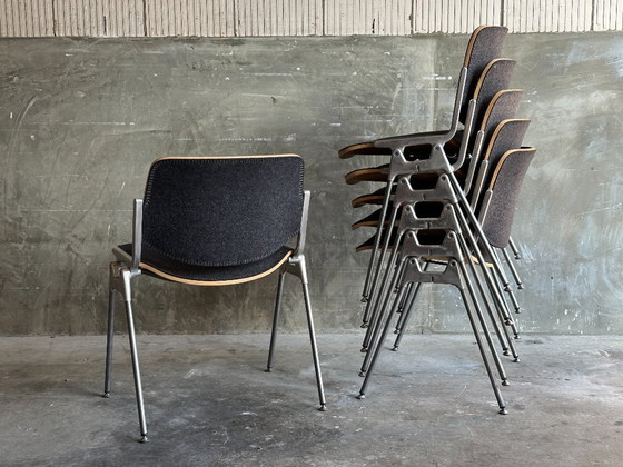 Image 1 of Castelli DSC 106 stoelen (Giancarlo Piretti) refurbished