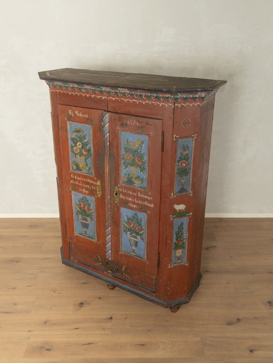 Image 1 of Armoire de ferme ancienne, XVIIIe siècle, vintage