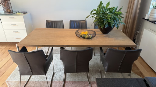 For sale 6 excellent Bert Plantagie dining chairs