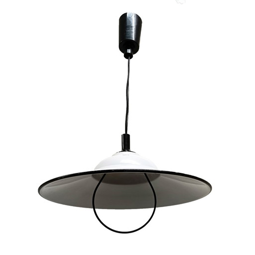 Lampe pendante métallique espagnole, 1970