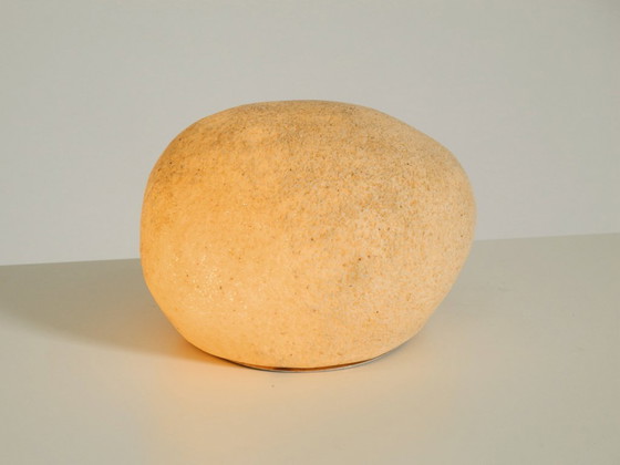 Image 1 of Originale Tischleuchte aus Mondgestein aus den 1970er Jahren von André Cazenave für Tecta