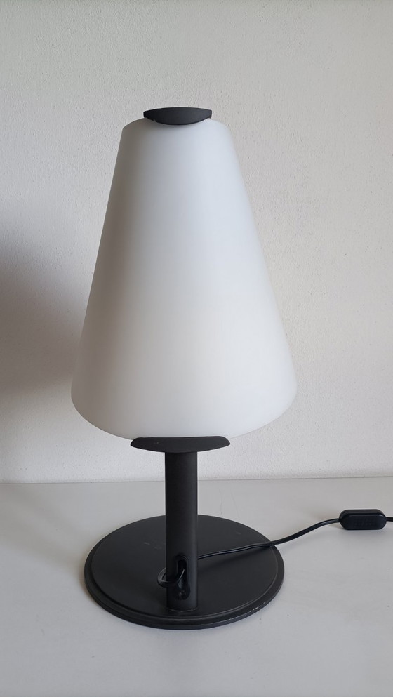 Leucos Micene T46 Lamp van Renato Toso Noti Massari – Tafellampen, Metal, Murano Glass (photo 3 of 8)