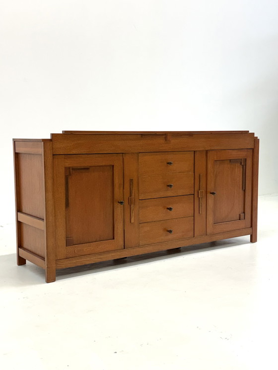 Image 1 of Kersenhouten Art Deco dressoir 