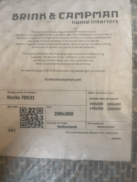 Image 1 of Alfombra Brink and Campman Rocks Desert 70531 NUEVA