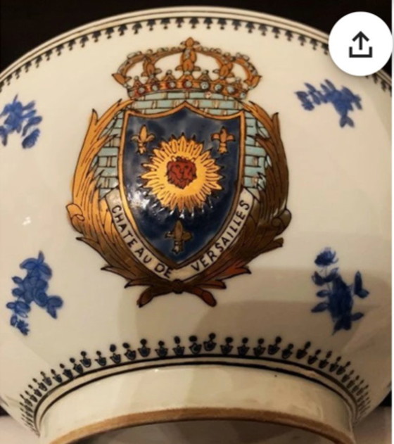 4 piezas de cerámica de Versalles, Wong Lee International, Decoración, Azul (foto 3 de 11)