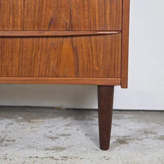 Cassettiera danese vintage, teak anni '60 scandinava, Cassettiere, Legno, Marrone, Scandinavian (foto 2 di 19)