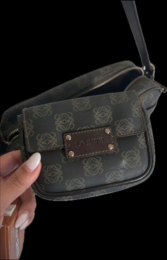 Loewe Borsa a spalla – Borse a spalla, Leather, Canvas (photo 4 of 15)