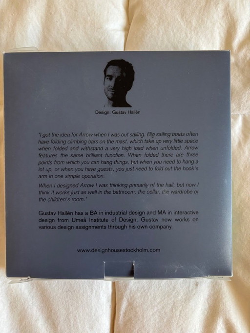 Porte-manteau Arrow Hook Design House Stockholm Green