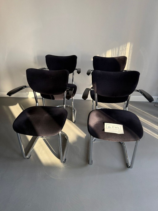 4 dining chairs Gebroeders De Wit 3011