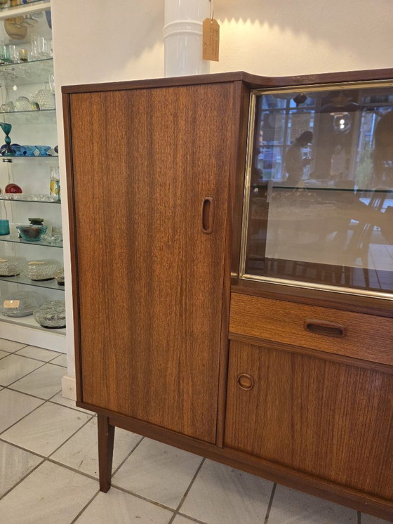 Image 1 of Vintage Highboard/sideboard, Teak, Netherlands 1960s