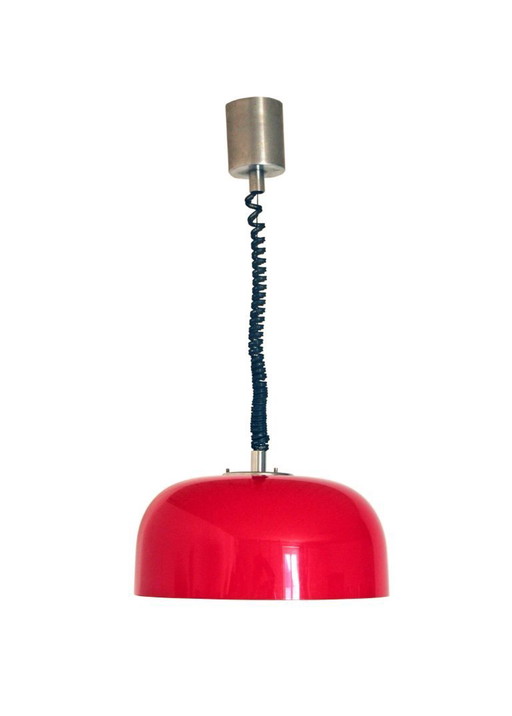 Lampada a sospensione Guzzini/Meblo, anni '70