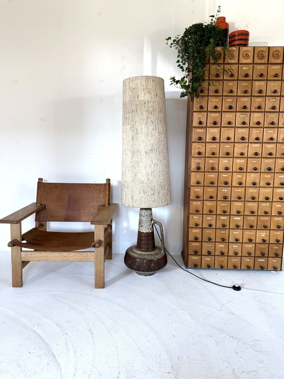 Image 1 of Lampadaire vintage XL en céramique, années 60