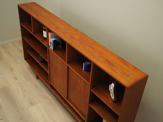 Image 1 of Teak bookcase, Danish design, 1970s, production: Denmark