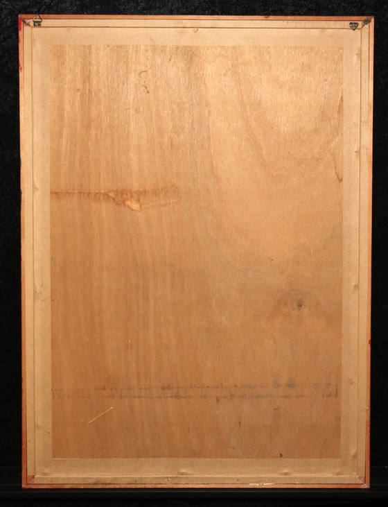 Image 1 of Megert, Christian - Hommage à Fontana - collage di specchi - firmato a mano