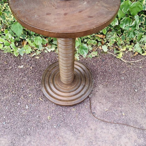 Lampada da terra vintage in legno tornito – Lampade da terra (photo 6 of 11)