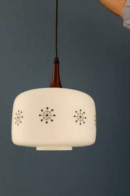 Scandinavian design pendant lamp "Space Age"