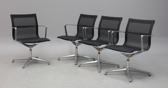Image 1 of 6x UNA design office chair ICF mesh black netweave