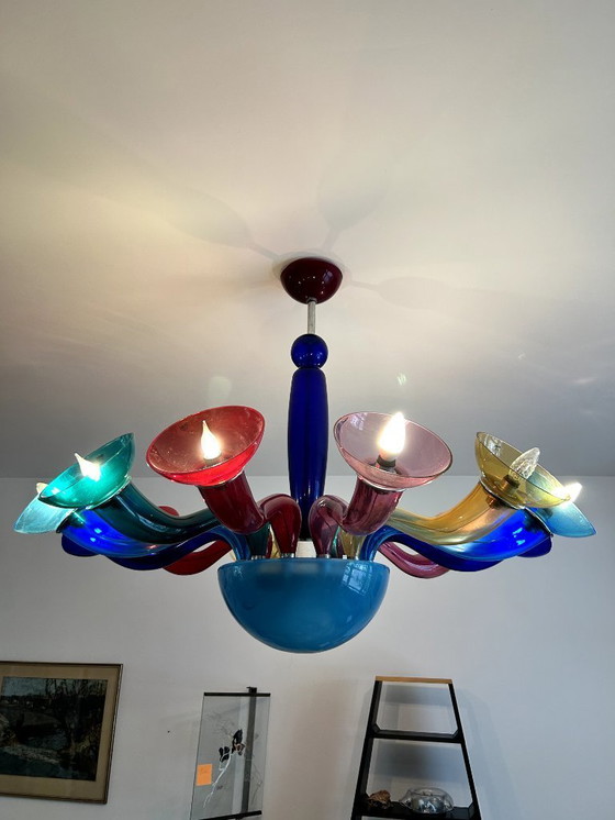 Image 1 of Chandelier by Annesto Gismondi for model Leda by Artemide