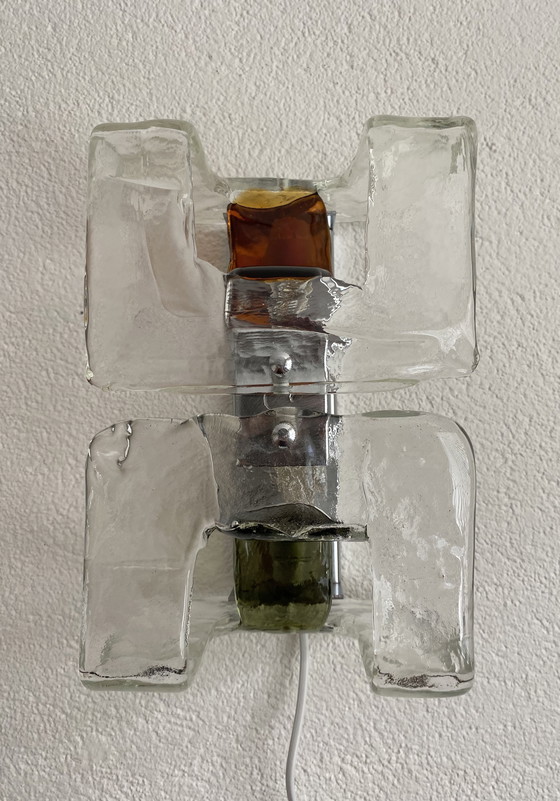 Image 1 of Ensemble vintage d'appliques Carlo Nason/ Mazzega 70s (5X)